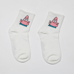 South Korea's new wind Harajuku Pink Panther cartoon wacky sports balls in tube socks and stockings lovers Size 35-44 Party Star