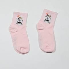 South Korea's new wind Harajuku Pink Panther cartoon wacky sports balls in tube socks and stockings lovers Size 35-44 Sandy squirrel