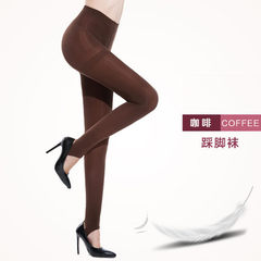 Mid autumn stockings in spring and autumn, anti silk velvet pantyhose, female thickening, Korean version, winter and summer tights, suede 5D crystal arbitrary cut [buy 10 send 2] Step foot — — coffee