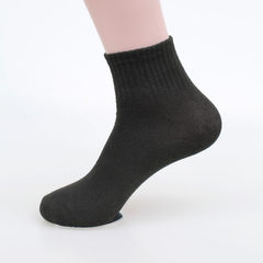 10 pairs of socks for shipping socks cotton socks in the autumn and winter seasons color tube deodorant manufacturers wholesale 1 yuan Independent boutique [buy 10 send 2] Medium barrel black