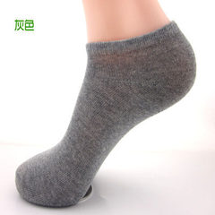 10 pairs of socks for shipping socks cotton socks in the autumn and winter seasons color tube deodorant manufacturers wholesale 1 yuan Independent boutique [buy 10 send 2] Short barrel grey