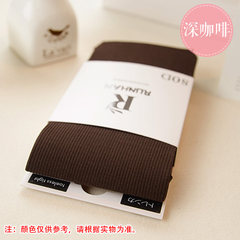 In the spring and Autumn period, 80D thick and thin, vertical stripes, velvet pantyhose, women's thin and thick stripes, anti hooked stockings, bottoming socks F Dark coffee