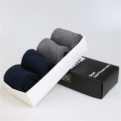 Winter male socks thickening cotton towel socks in winter in autumn and winter sports socks socks terry socks with warm cashmere Size 35-44 2 Dark Navy Blue (thickening) 2