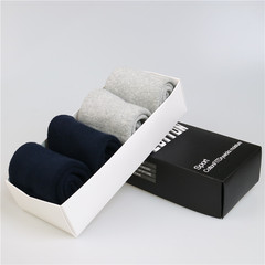 Winter male socks thickening cotton towel socks in winter in autumn and winter sports socks socks terry socks with warm cashmere Size 35-44 2 a 2 Navy (thick)