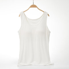 Modal with bra vest no rims bra Yoga one female free sleep slim underwear shirt M Opal vest (upgrade)