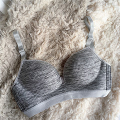 Autumn and autumn new style without steel ring, a piece of underwear, Korean women's seamless collection of bra, bra bra gray 32AB cup