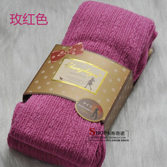 Autumn and winter grey twist tights, mid autumn thick stockings, conjoined socks, cotton tights, grounding socks 10 - 13.5 yuan, sending 2 double Rose red