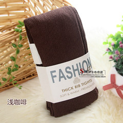 Autumn and winter grey twist tights, mid autumn thick stockings, conjoined socks, cotton tights, grounding socks 10 - 13.5 yuan, sending 2 double Light coffee