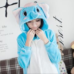 Onesie Kigurumi Pajamas men's and women's home clothes L height 170-179 shoes Elephant