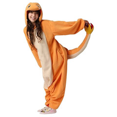 Onesie Kigurumi Pajamas men's and women's home clothes S height 148-159 without shoes Watermelon Red