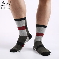 The deer Rennan socks cotton socks in tube high-end leisure sports socks cotton socks in winter, thick 7001 F 7001-12