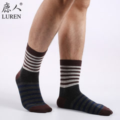 The deer Rennan socks cotton socks in tube high-end leisure sports socks cotton socks in winter, thick 7001 F 7001-5