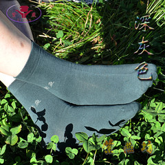 Ziyan brand socks type men's heel crack socks thick cotton socks anti foot dry foot crack foot chapped effect F Dark grey