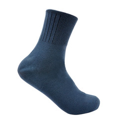 Ziyan brand socks type men's heel crack socks thick cotton socks anti foot dry foot crack foot chapped effect F Dark gray bars