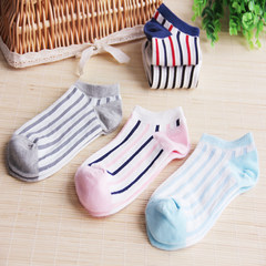 5 pairs of 9.9 socks, children's socks, socks, pure cotton, Korean summer, shallow, thin, invisible, lovely, low socks 5XL (280 Jin) 5 pairs of young women's socks