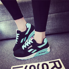 In autumn 2017 new Korean women shoes tide all-match students leisure sports shoes autumn wind ulzzang Harajuku Forty Black and blue