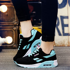 In autumn 2017 new Korean women shoes tide all-match students leisure sports shoes autumn wind ulzzang Harajuku Thirty-seven Black blue