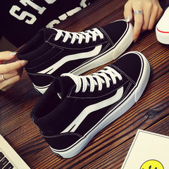 In the autumn of 2017 new high canvas shoes to help female ins shoes ulzzang chic all-match super fire pro. Thirty-eight black
