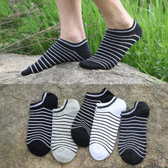Men's socks socks and socks socks in summer light invisible bed socks thin socks socks socks feet support Ms. 5XL (280 Jin) Male 200 pin thin socks (then 5)