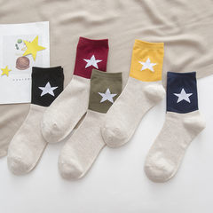 Free post stockings striped socks children socks socks movement in South Korea tide Harajuku cotton conventional thickness in autumn and winter 5XL (280 Jin) a tiny bit