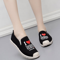 In autumn 2017 New Street flat shoes canvas shoes pedal lazy shoes casual shoes all-match students. Thirty-eight 825 black