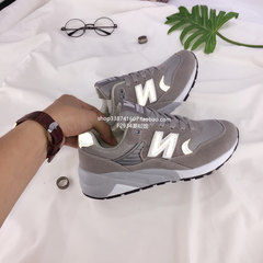 In winter, the Korean version of the ulzzang sport shoes, running shoes n shoes Agam Harajuku lovers' leisure shoes Forty-one 580 reflective ash