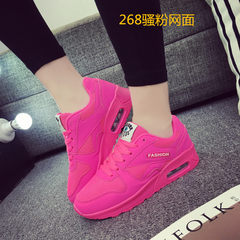 The winter wind female Korean ulzzang Harajuku shoes with cashmere casual shoes running shoes shoes for middle school students Thirty-nine 268 coquettish flour mesh noodles