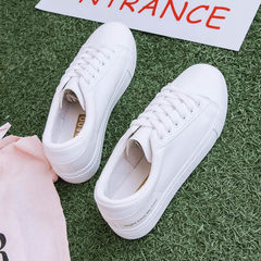 In the autumn of 2017 new Korean fan children based all-match white shoe female student white canvas shoes casual shoes shoes. Thirty-eight white