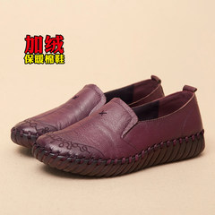 Soft sole, sole sole, flat bottom, comfortable and comfortable Thirty-eight purple