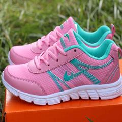 A special offer of female leisure sports shoes shoes breathable mesh shoes running shoes sports shoes are a girl Thirty-eight 603 Pink