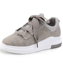 In the autumn of 2017 new thick soled sports shoes casual shoes in the spring of Korean students in Hong Kong all-match wind Harajuku shoes Thirty-eight gray