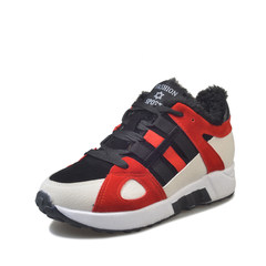 Student shoes color thick shoes female Korean tide mesh Harajuku running shoes shoes ulzzang Thirty-eight red