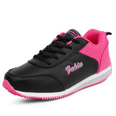 Female shoe leather shoes and sports shoes in the old lady slip waterproof soft bottom mother casual shoes shoes Thirty-eight 595 black leather