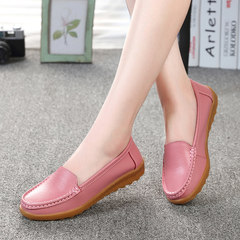 A mother in autumn and winter shoes soft bottom shoes casual shoes and shoes Doug Dichotomanthes end cashmere women shoes nurse shoes Thirty-six 6708 lint free Pink