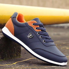 In the autumn of 2017 new men's shoes all-match trend of early autumn sports shoes breathable canvas shoes men 43 code standard code K682 blue