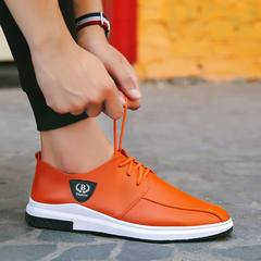 Early autumn summer men's casual shoes new shoes Doug male social spiritual guy shoes pedal lazy shoes Forty-four 1004 Brown
