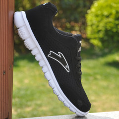 Men's sports shoes casual shoes sneakers youth net running shoes new shoes breathable autumn student. Forty-three G970 all black