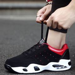 Men's shoes new shoes autumn boblo men's leisure sports shoes trend of Korean Air Forty Milky white