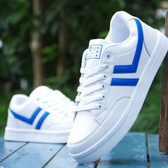Early autumn autumn new shoes Adidas Korean tide white shoes casual shoes all-match white fall flat Forty-three Khaki