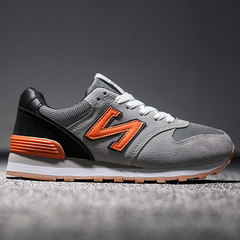 Sports shoes shoes autumn breathable mesh casual shoes shoes new shoes z361 male junior high school students in early autumn Thirty-eight Dark orange