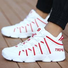 2017 early autumn new summer youth sports shoes and leisure shoes a couple of male high school junior high school students in the running tide Thirty-eight gules