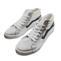 Men's casual shoes Aberdeen Hong Kong Sports shoes with autumn wind lazy cashmere all-match canvas shoes trend of Korean couple Women's 36 Black high Gang