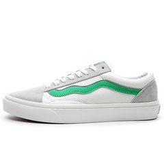 Official genuine Low Classic Vance men's canvas shoes students Garnett flagship store shoes 50th anniversary Thirty-six [low] white green stripes