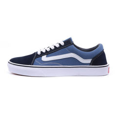 VANSOSO authentic shoes classic student low skateboard shoes shoes shoes vans so a couple Thirty-eight Classic blue and white