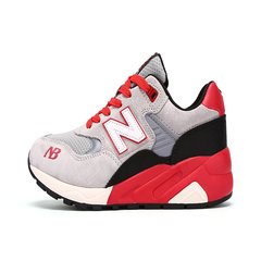 NB men's running shoes 580 female sports shoe lovers heart innovation hundred Lun official flagship store genuine Thirty-eight Grey red