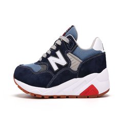 NB men's running shoes 580 female sports shoe lovers heart innovation hundred Lun official flagship store genuine Forty-three Dark blue white