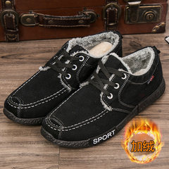 2017 non slip shoes old Beijing shoes canvas shoes low shoes shoes sports shoes casual shoes shoes in winter Forty-three Black shoes version