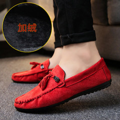 Li Yaoyang quickly with the Reds men's Wu Di spirit society guy card Qi Doug shoes shoes fall Forty-three Red (velvet) is smaller than code