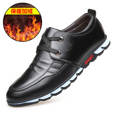 Men's shoes fall 2017 New Mens Casual breathable black youth soft bottom shoes business. Thirty-eight 3087 black cotton