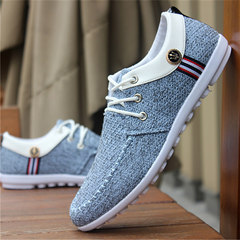 The 2017 season of British business men shoes casual shoes sports shoes shoes daily low Korean new men's spring and Autumn Forty-three C-30 blue